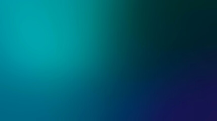 Abstract blue teal background. Minimalist gradient. Smooth banner or wallpaper