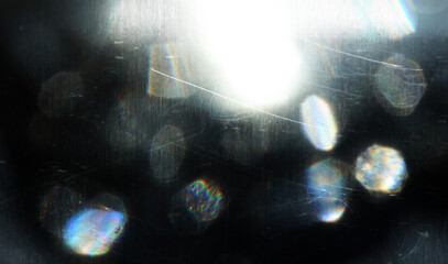 Abstract light leak effect in film camera. It's beautiful of lens flare with blurred background....