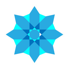 Arabic Ornament Vector Flat Icon Design