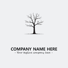 Obraz premium Tree Silhouette Logo Company Design Illustration Vector Graphic Image