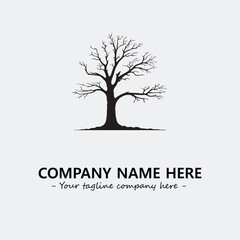 Obraz premium Tree Silhouette Logo Company Design Illustration Vector Graphic Image
