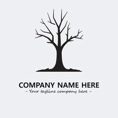 Obraz premium Tree Silhouette Logo Company Design Illustration Vector Graphic Image