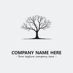 Obraz premium Tree Silhouette Logo Company Design Illustration Vector Graphic Image