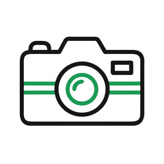 photography camera, WHITE BACKGROUND