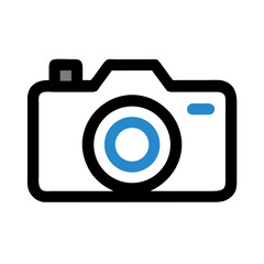 photography camera, WHITE BACKGROUND