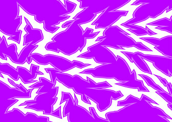 Abstract background with seamless geometric tribal gothic pattern