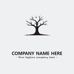 Obraz premium Tree Silhouette Logo Company Design Illustration Vector Graphic Image