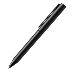 Black pen, white isolate background