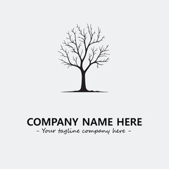 Obraz premium Tree Silhouette Logo Company Design Illustration Vector Graphic Image