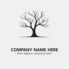 Obraz premium Tree Silhouette Logo Company Design Illustration Vector Graphic Image