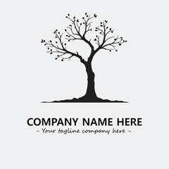 Obraz premium Tree Silhouette Logo Company Design Illustration Vector Graphic Image