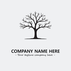 Obraz premium Tree Silhouette Logo Company Design Illustration Vector Graphic Image