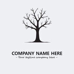 Obraz premium Tree Silhouette Logo Company Design Illustration Vector Graphic Image