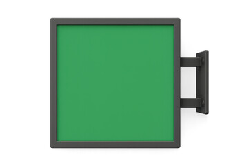 Blank Green Screen Display for Photography and Video Production Use