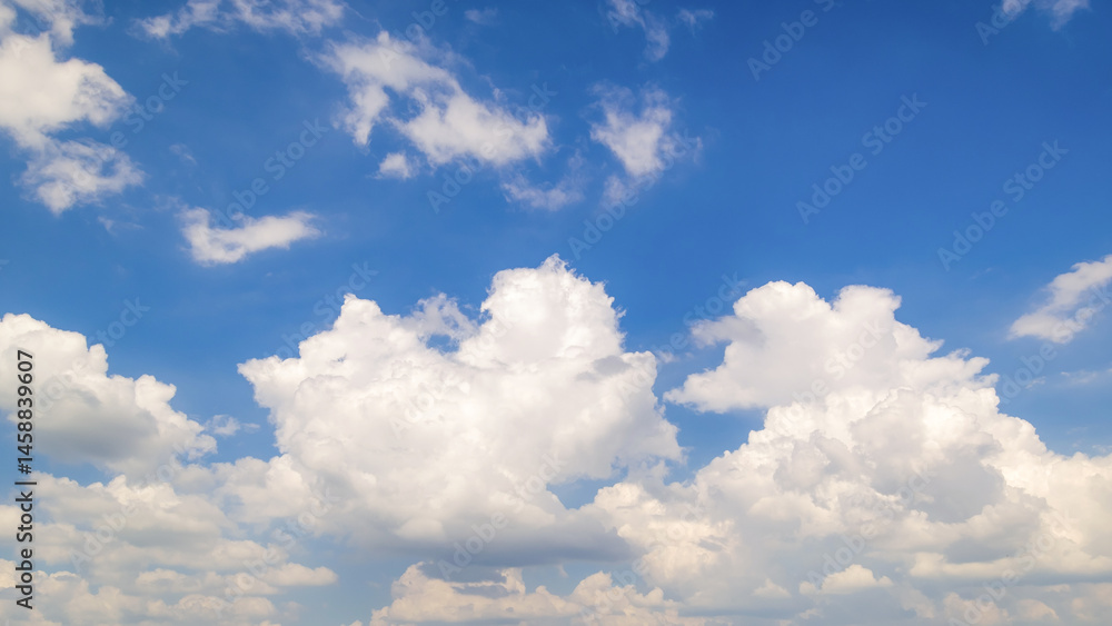 Canvas Prints clear blue sky background,clouds with background, blue sky background with tiny clouds. white fluffy