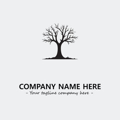 Obraz premium Tree Silhouette Logo Company Design Illustration Vector Graphic Image