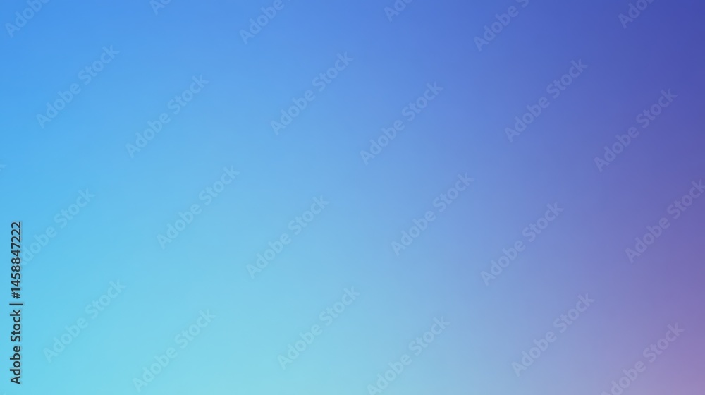 Aufkleber a smooth blue gradient background transitioning from deep navy at the edges to a soft sky blue at th