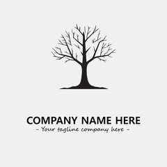 Obraz premium Tree Silhouette Logo Company Design Illustration Vector Graphic Image