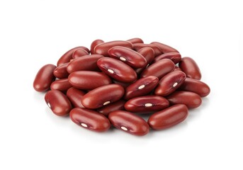 Pile of Red Kidney Beans Healthy Food Ingredient Nutrition Diet Vegan Fresh Plant Recipe Cooking