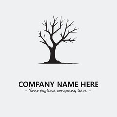 Obraz premium Tree Silhouette Logo Company Design Illustration Vector Graphic Image