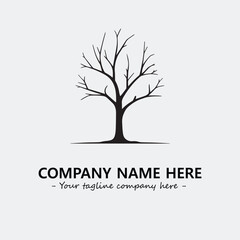 Obraz premium Tree Silhouette Logo Company Design Illustration Vector Graphic Image