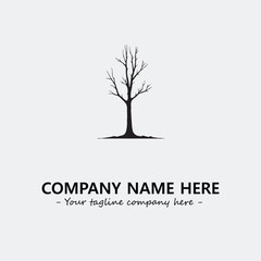 Obraz premium Tree Silhouette Logo Company Design Illustration Vector Graphic Image