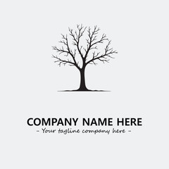 Obraz premium Tree Silhouette Logo Company Design Illustration Vector Graphic Image