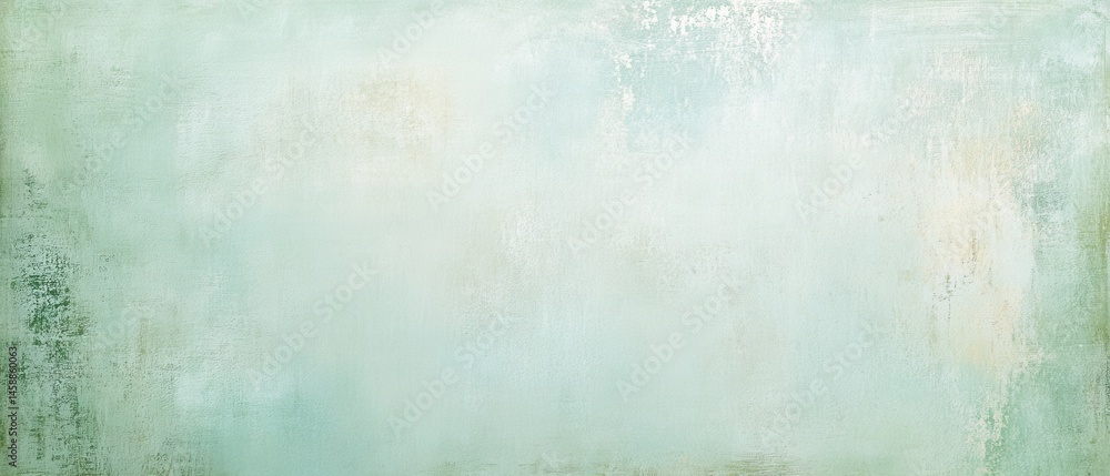 Poster abstract turquoise and beige textured background with grungy surface decorative design and vintage s