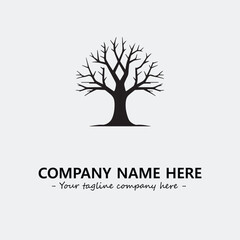Obraz premium Tree Silhouette Logo Company Design Illustration Vector Graphic Image