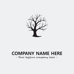 Obraz premium Tree Silhouette Logo Company Design Illustration Vector Graphic Image