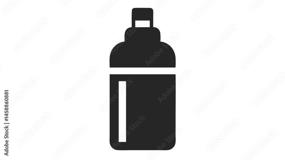 Aufkleber create a set of fifty black cursor icons with a clean white background to represent various actions.