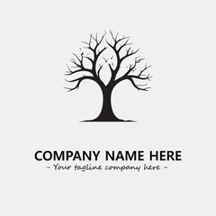 Obraz premium Tree Silhouette Logo Company Design Illustration Vector Graphic Image