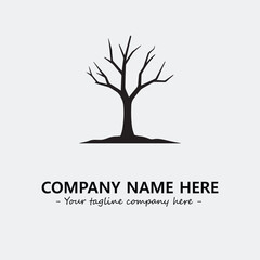 Obraz premium Tree Silhouette Logo Company Design Illustration Vector Graphic Image