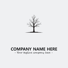 Obraz premium Tree Silhouette Logo Company Design Illustration Vector Graphic Image