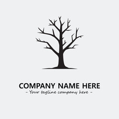 Obraz premium Tree Silhouette Logo Company Design Illustration Vector Graphic Image