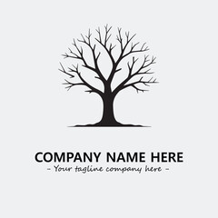 Obraz premium Tree Silhouette Logo Company Design Illustration Vector Graphic Image