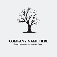 Obraz premium Tree Silhouette Logo Company Design Illustration Vector Graphic Image