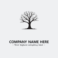 Obraz premium Tree Silhouette Logo Company Design Illustration Vector Graphic Image