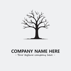 Obraz premium Tree Silhouette Logo Company Design Illustration Vector Graphic Image