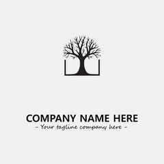 Obraz premium Tree Silhouette Logo Company Design Illustration Vector Graphic Image