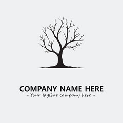Obraz premium Tree Silhouette Logo Company Design Illustration Vector Graphic Image