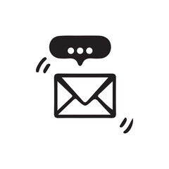 Mail icons. email sign and symbol. E-mail icon. Envelope icon, Victor illustration Eps 10
