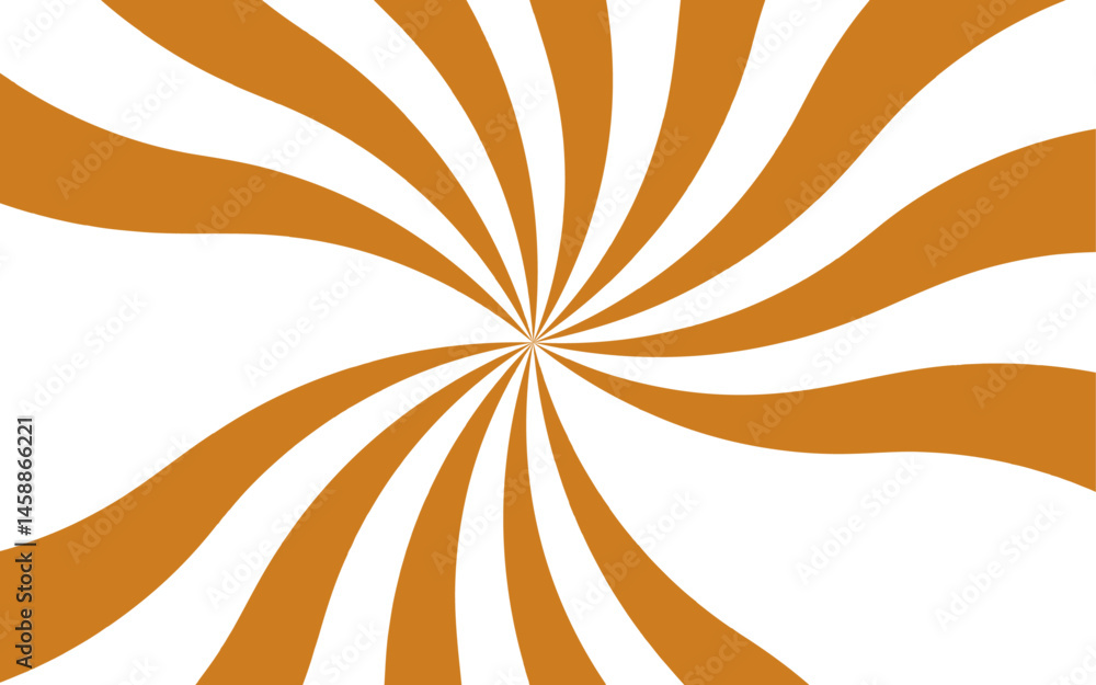 Aufkleber abstract high energy optical illusion-style background with radial burst curved stripes and spiralin