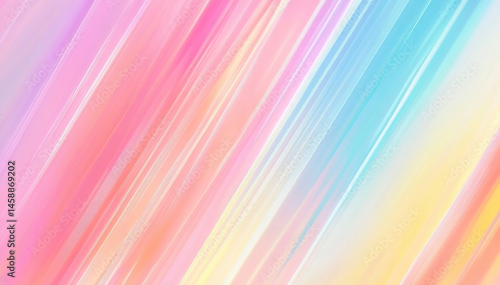 Poster pastel diagonal striped texture with light background in abstract design featuring a gradient of pin