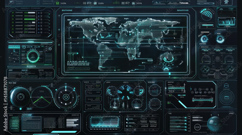 Poster automated cyber defense system interface