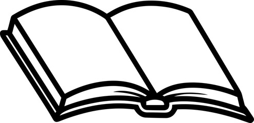 opening book outline icon 