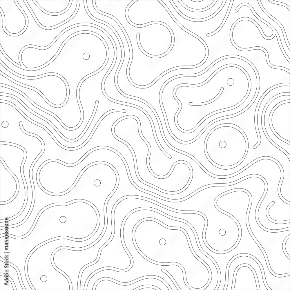 Poster abstract seamless pattern with lines