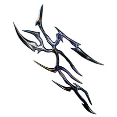 Iridescent Chrome Neotribal