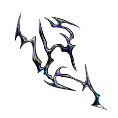 Iridescent Chrome Neotribal