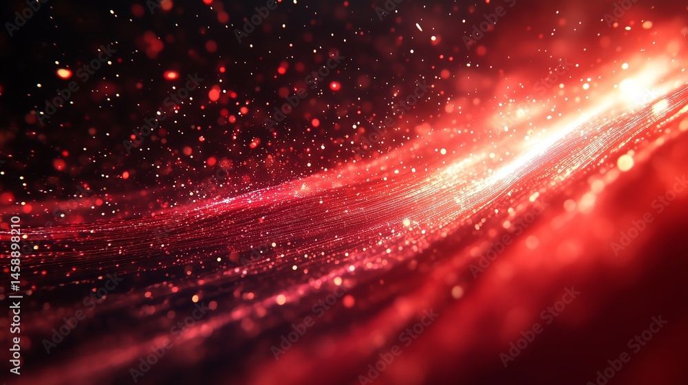 Poster digital cyberspace high speed data network connections abstract 3d background